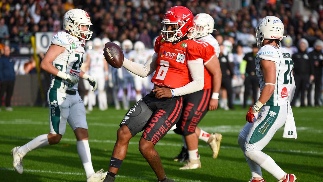 American Football: German Bowl: Potsdam Royals besiegen Schwäbisch Hall Unicorns deutlich