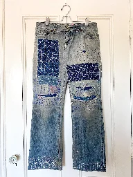 How To Mend Your Jeans Using Sashiko Stitching — Waste Free Planet