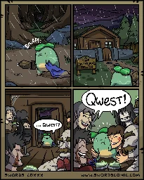 "The Quest Test" - [Swords Comic]