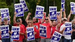 5,000 autoworkers walk out at Texas GM plant, as UAW expands strike for second day in a row