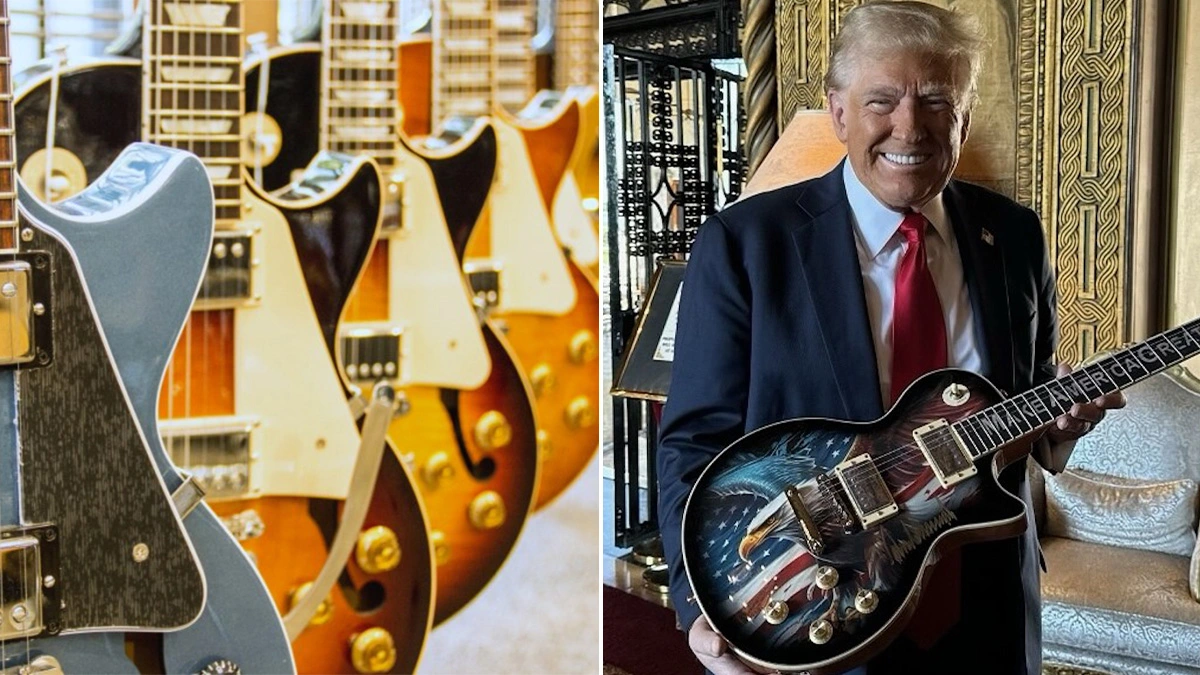 Gibson hits Trump Guitars with cease and desist for resemblance to Les Paul body design