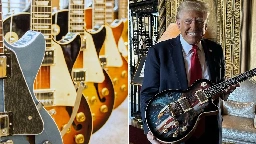 Gibson hits Trump Guitars with cease and desist for resemblance to Les Paul body design