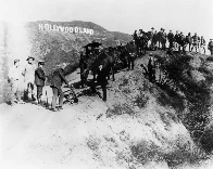 The Hollywoodland Sign