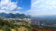 Grenoble 2023 vs 2022 - Which is greener? - webcam Skaping