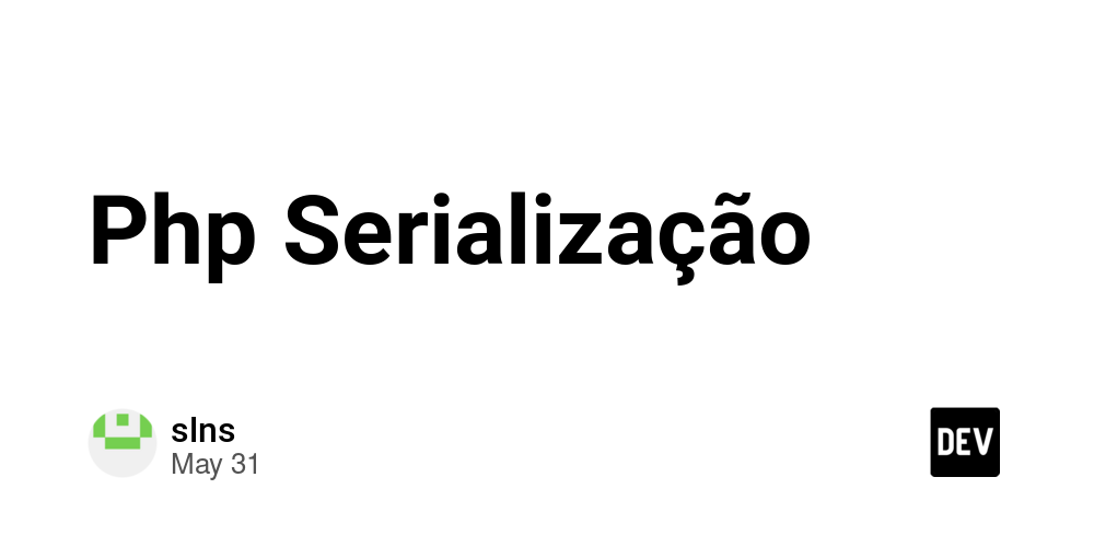 Php Serialização