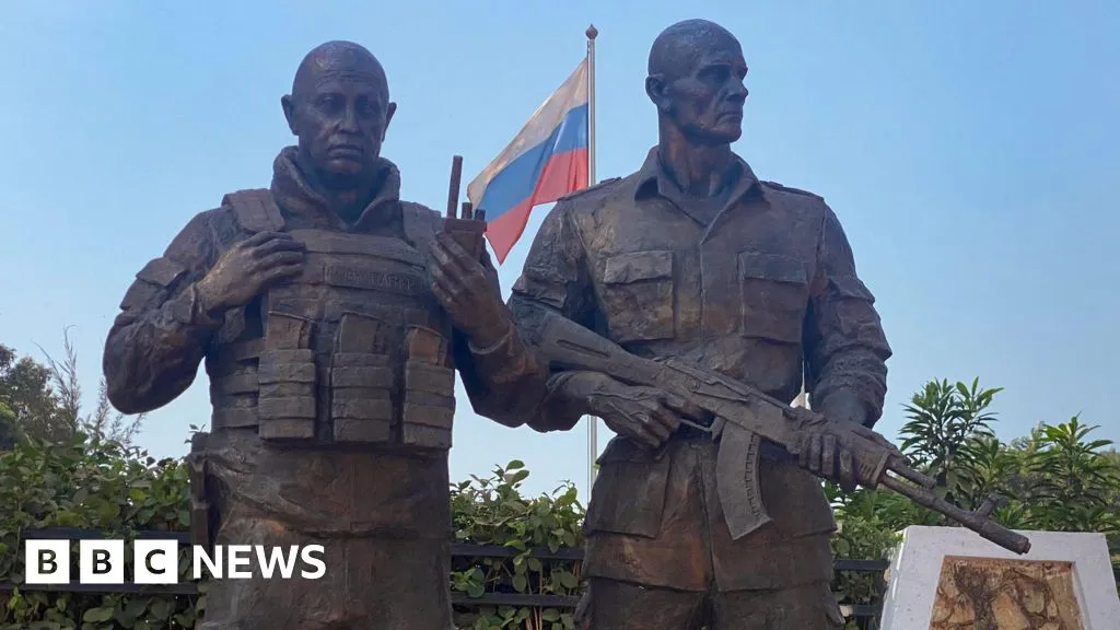 Central African Republic unveils statue in honour of Russia's Wagner founder Yevgeny Prigozhin