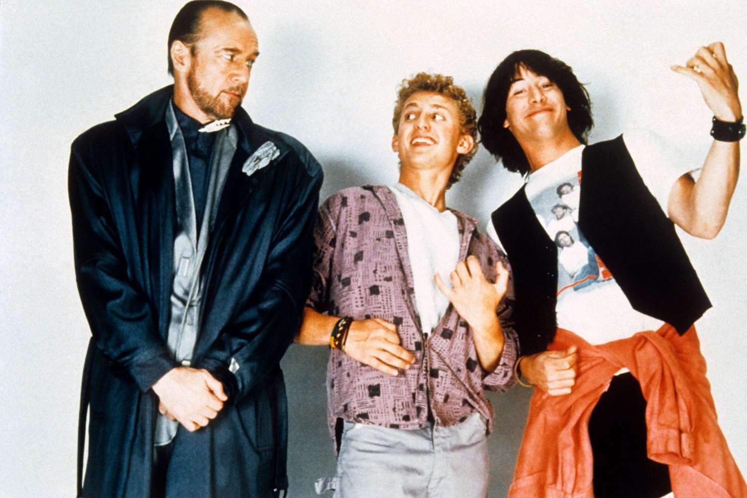 Image of Rufus, Bill, and Ted from the movie Bill and Ted's Excellent Adventure 