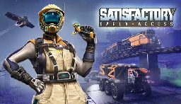 Save 50% on Satisfactory on Steam