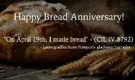 Happy Bread Anniversary!