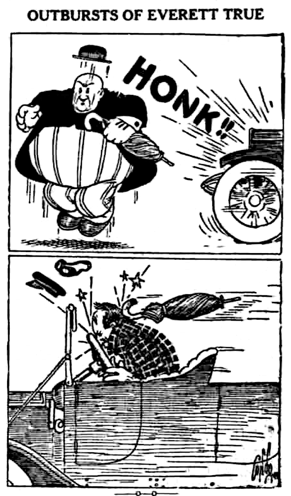 Respect pedestrians like Everett True!  (October 19, 1914)