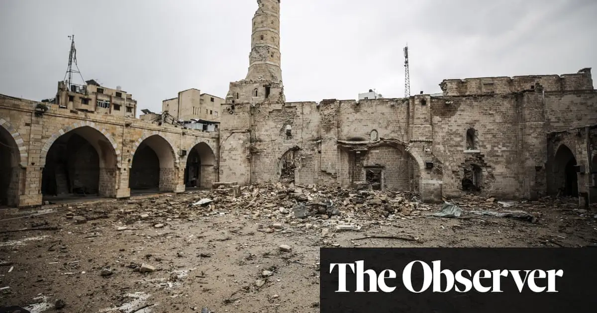 ‘Everything beautiful has been destroyed’: Palestinians mourn a city in tatters