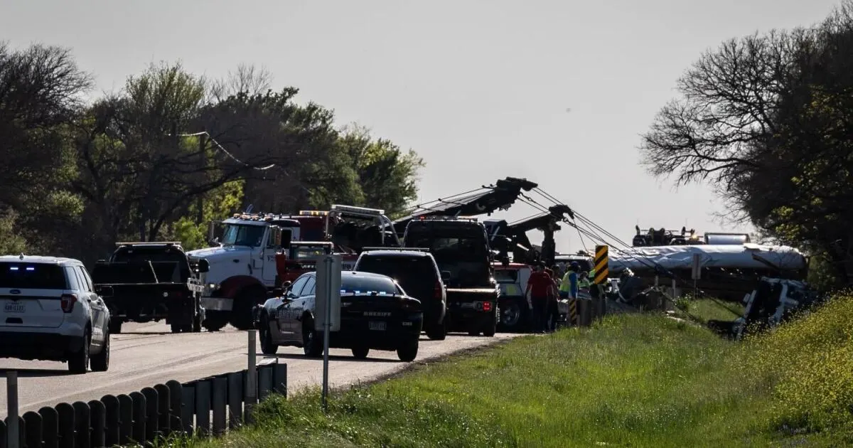 Two are dead after Hays CISD bus carrying pre-K students crashes in Bastrop County