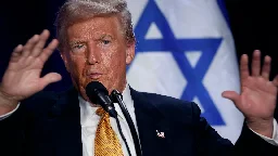 Trump suggests if he loses election, Jewish Americans would 'have a lot to do with that'