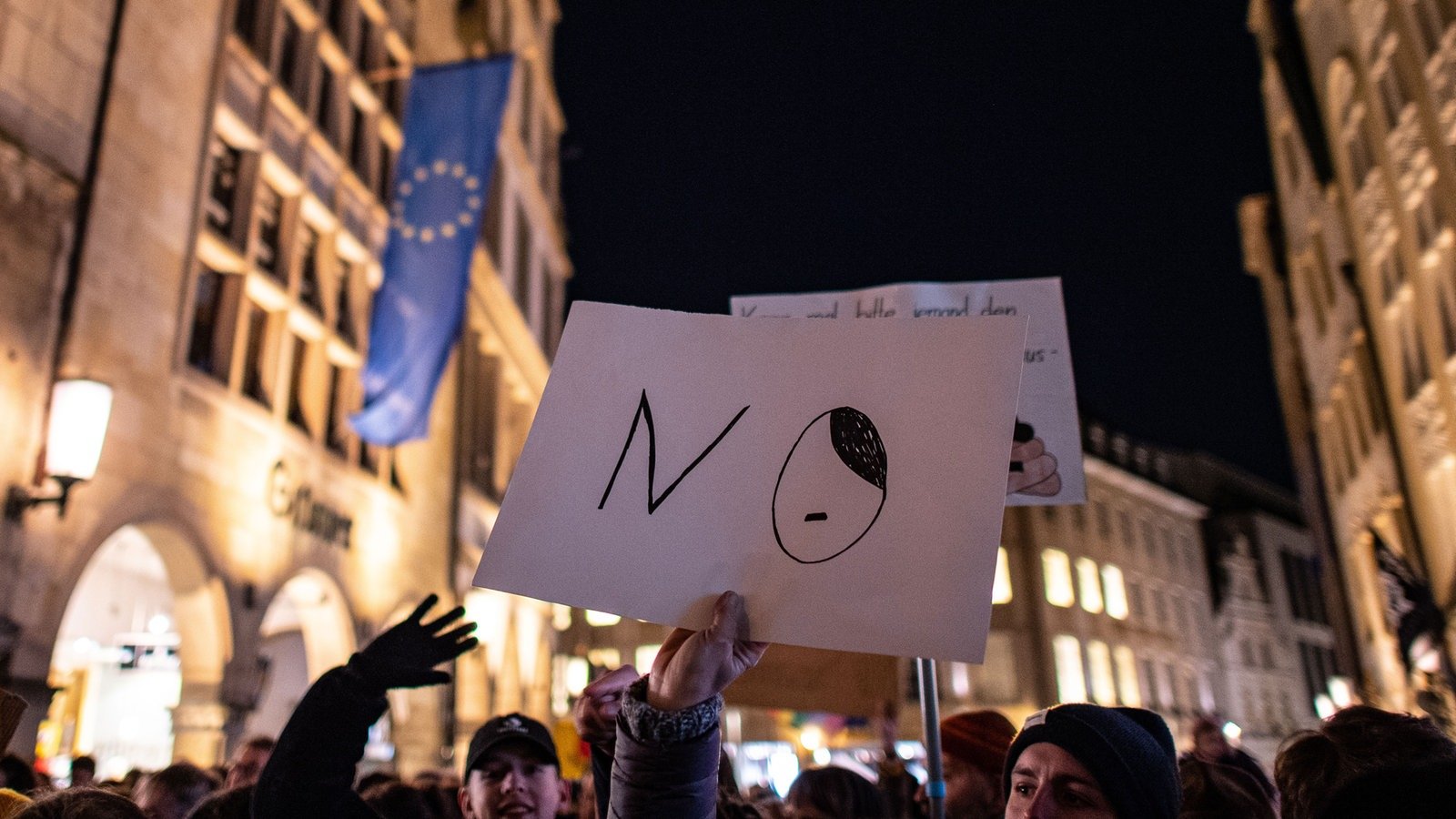 Demo gegen AfD-Neujahrsempfang in Münster