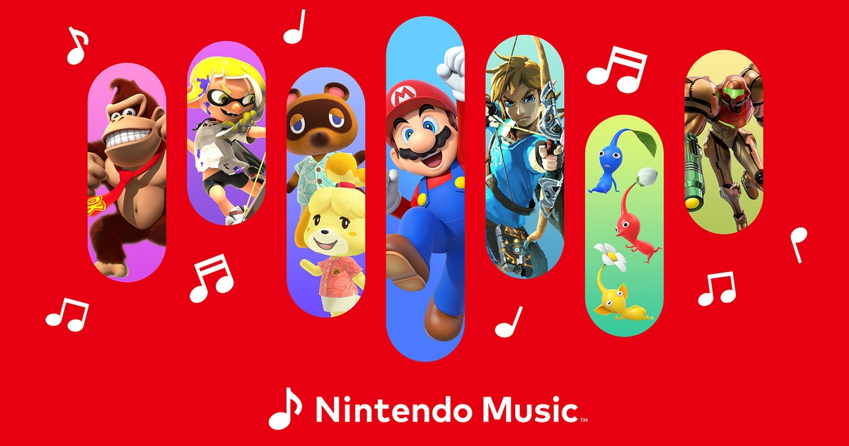 Nintendo doesn't credit composers on new Nintendo Music app