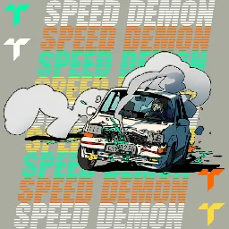 Speed Demon, by Plastician