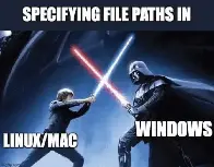 Specifying file paths