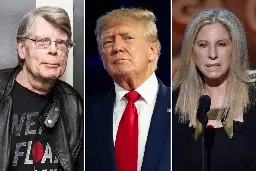 Stephen King and Barbra Streisand lead celebrity reactions to Trump guilty verdict