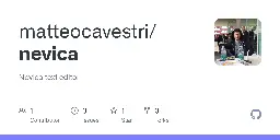 GitHub - matteocavestri/nevica: Nevica text editor