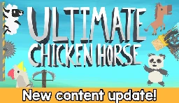 Save 65% on Ultimate Chicken Horse on Steam
