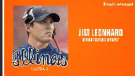 Jim Leonhard Named Illinois’ Senior Football Analyst