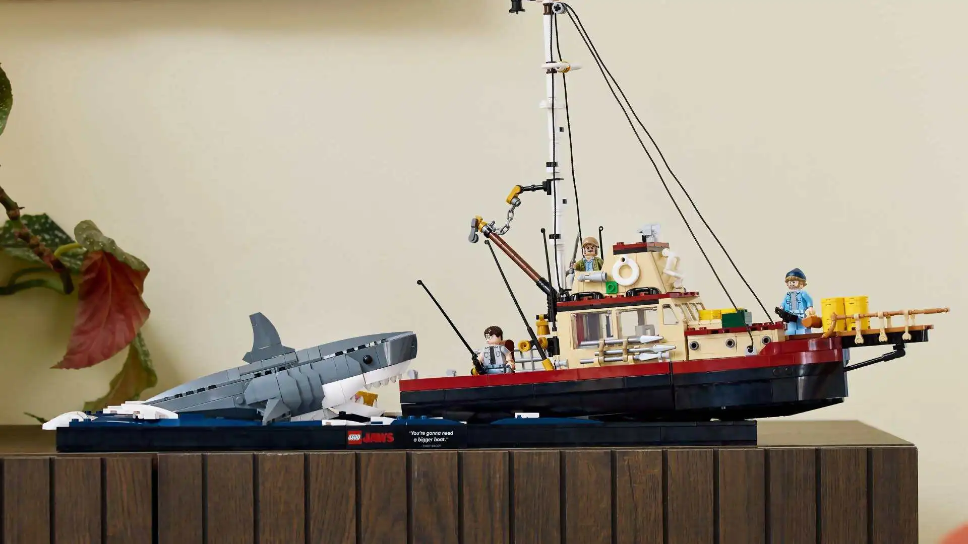 Lego Jaws set announced; includes shark, Orca boat and tiny Roy Scheider