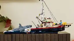 Lego Jaws set announced; includes shark, Orca boat and tiny Roy Scheider
