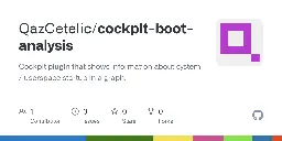 GitHub - QazCetelic/cockpit-boot-analysis: Cockpit plugin that shows information about system / userspace startup in a graph.