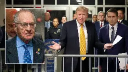 I was inside the court when the judge closed the Trump trial, what I saw shocked me: Alan Dershowitz