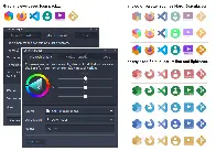 [OC] Color Manager demo - Recolor your icon packs