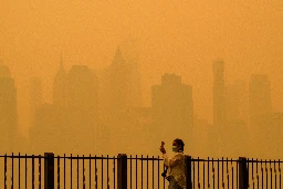 U.S. air pollution as harmful as second hand smoke during Canada wildfires