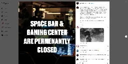 Gamingcentret Space i Stockholm stänger