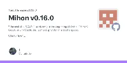 Release Mihon v0.16.0 · mihonapp/mihon