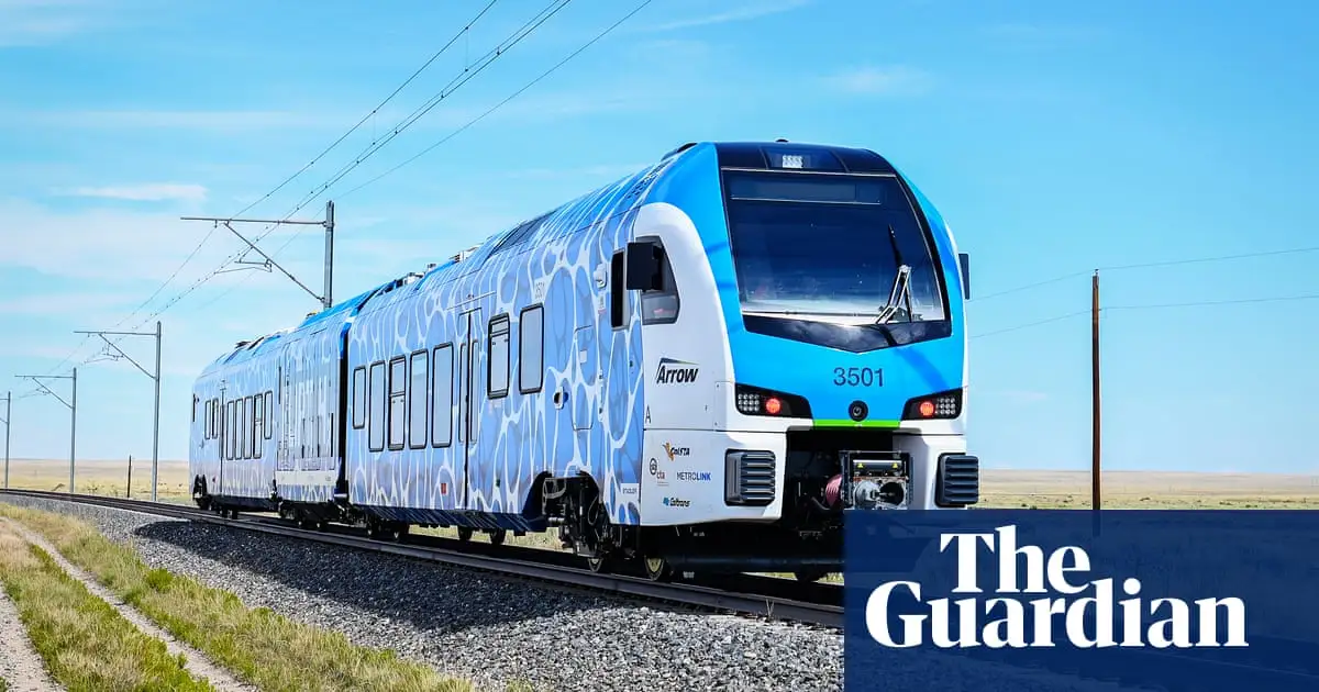 ‘Transformational’: how a California city launched America’s first hydrogen-powered passenger train