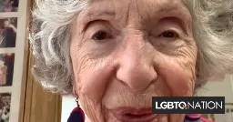 Gay Holocaust survivor Grandma Elli joins TikTok to urge folks to vote against the next Hitler - LGBTQ Nation