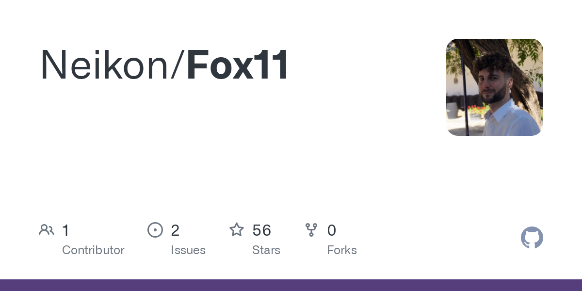 GitHub - Neikon/Fox11