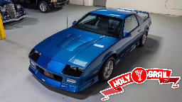 The Hottest Third-Gen Chevy Camaro Was A Hardcore Racer That You Could Only Order Via A 'Secret' Code: Holy Grails - The Autopian