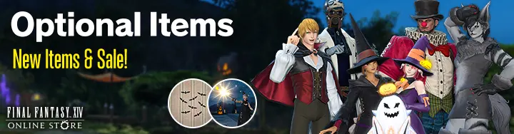 New Optional Items & Limited-time Sale! | FINAL FANTASY XIV, The Lodestone