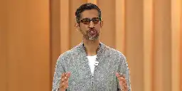 Google cut manager and VP roles by 10% in its efficiency push, CEO Sundar Pichai said in an internal meeting