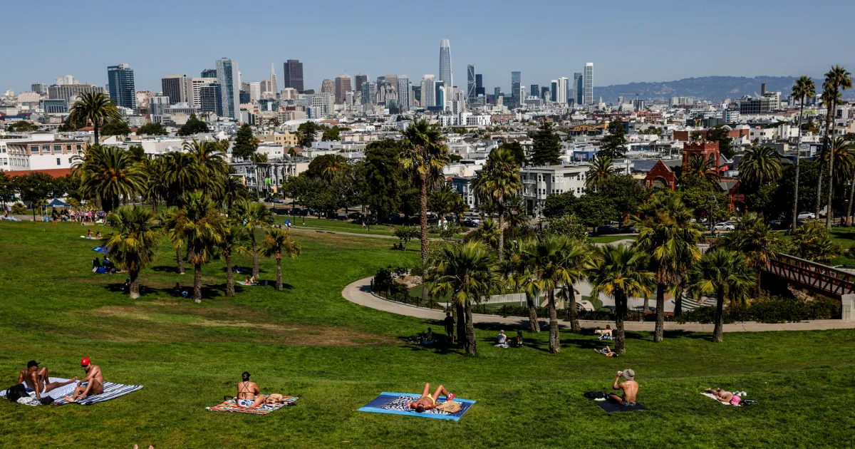 Record heat makes for a sweltering start to October in the West