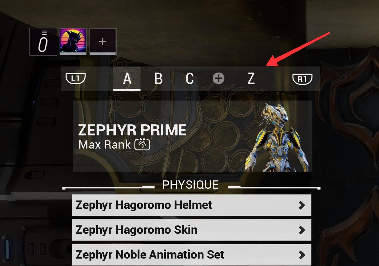 TIL you can play Flappy Zephyr directly from her Arsenal appearance menu by clicking the "Z" in her config loadout selection