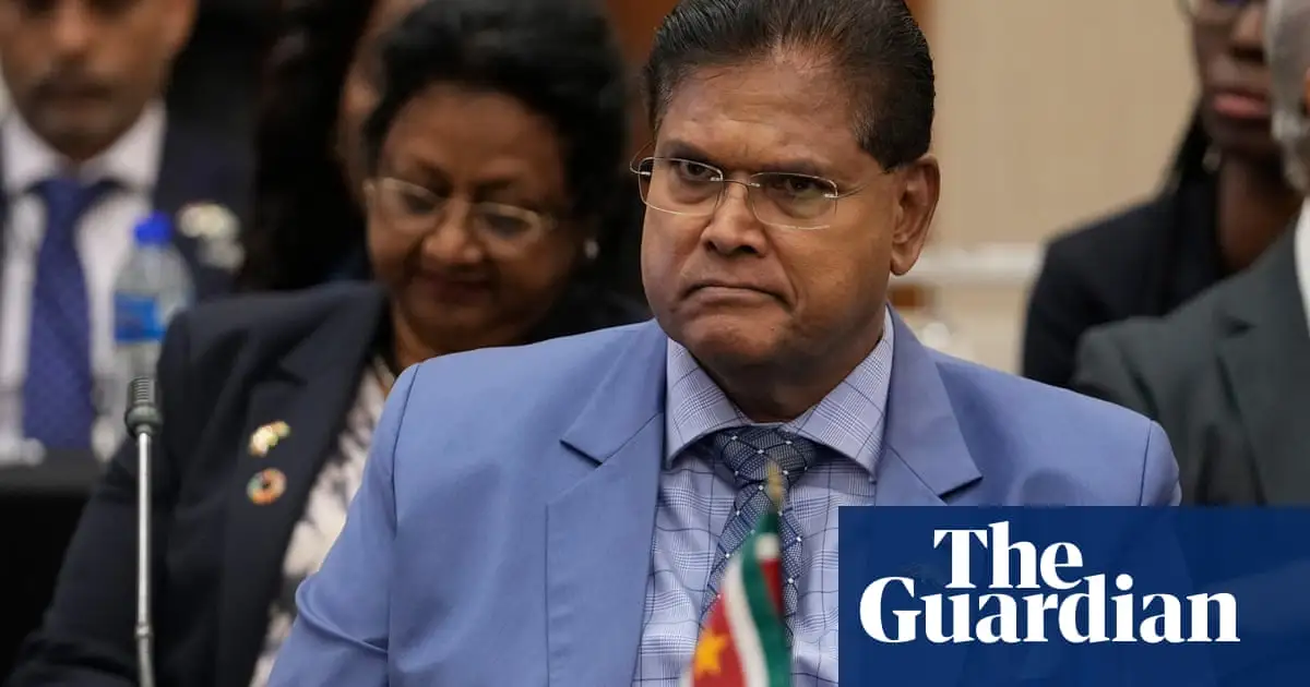 ‘Royalties for everyone’: Suriname president plans to share oil wealth