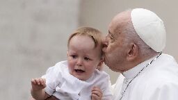 Pope tells Italians they need to have more babies