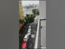 Floods in Chennai, India, December 4, 2023