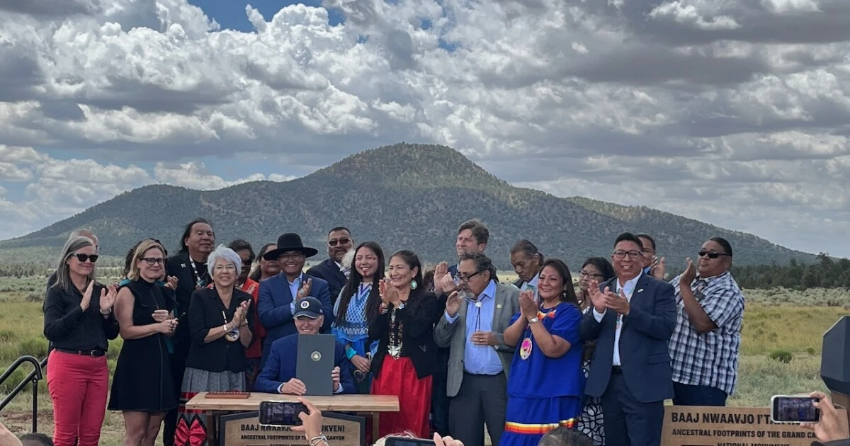 Biden designates national monument near Grand Canyon to protect sacred sites, environment