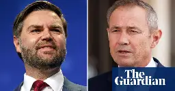 Western Australia premier calls US vice-president JD Vance a ‘knob’