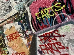 In Ann Arbor’s Graffiti Alley, some say ‘Farts’ is art, others say it stinks