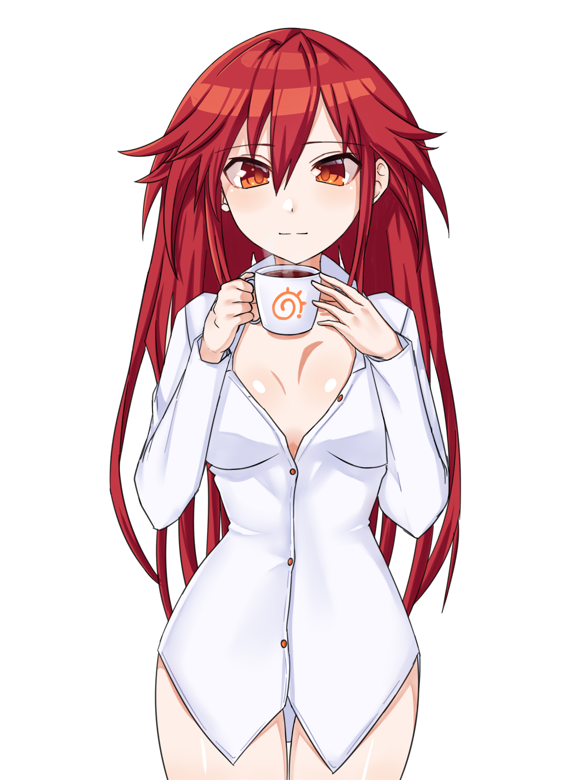 Uzume Enjoying Some Morning Coffee [Zatsu Azaiki]