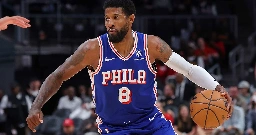 76ers' Paul George Has No Structural Damage After Tests on Knee Injury; Out 1 Week