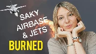 Saky Airbase and Russian Jets Burned. Vlog 480: War in Ukraine